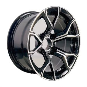 Genek Wheel,SpiderX,Black w/m features,12*7