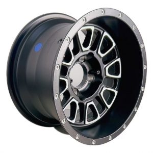 Genek Wheel,BearClaw, Black w/m features,10*7