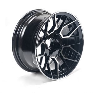 Genek Wheel, High Roller, Black w/m features,14*7
