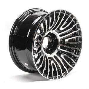 Genek Wheel, LuxLink, Black w/m features,12*7